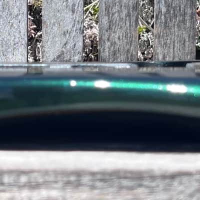 JVG ST BODY RELIC  GREEN EMERALD DEEP pearl     STRIPED Z/28    ALDER     JVGuitars Reborn Old 2024 image 6
