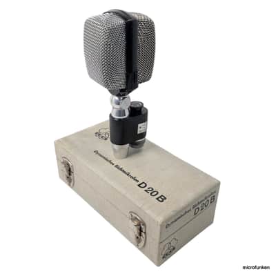 AKG D20B 60s ✔Serviced Vintage Dynamic Microphone. D20. Rare Classic. "The Beatles" image 3