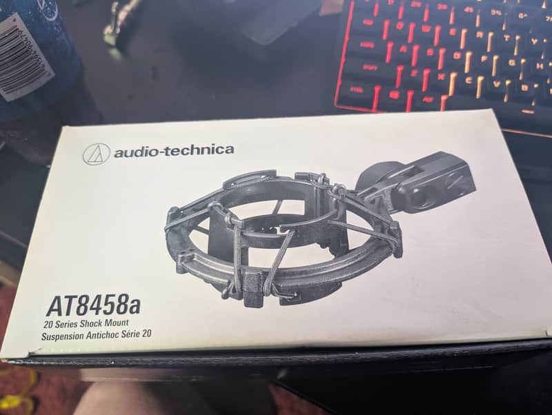Audio-Technica AT8484 Microphone Shock Mount 2010s - Black