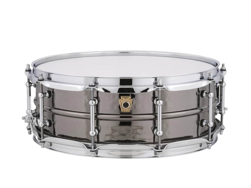 Ludwig 5X14 Supraphonic “Black Beauty” Snare Drum / Tube Lugs / Hammered Shell image 1