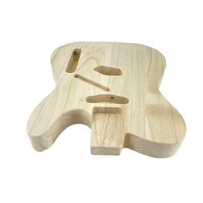 Telecaster Style Electric Guitar Body Lightweight, Paulownia Wood image 5