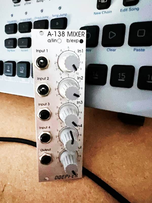 Doepfer A-138b "EXP" Mixer with Logarithmic Pots 2010s - Silver image 1