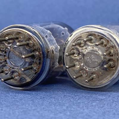 Telefunken ECC83 ◇ 12AX7 • 100% BALANCED mA & Gm PAIR • NOS Gm • 1960s • Ribbed Plates • Amplitrex AT-1000 Digitally Tested • Quite Very Low Noise • T-08-09 image 7