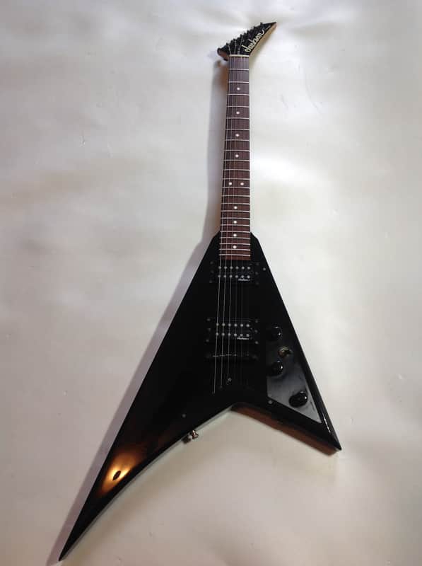 Jackson JRR-94 Randy Rhodes V Concept 1994 Black | Reverb