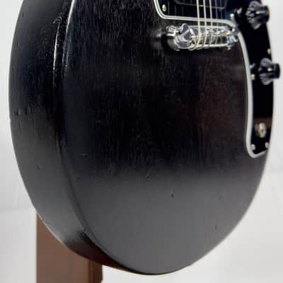 Gibson Les Paul Jr Double Cut DC Tribute 2019 - Ebony Satin image 4