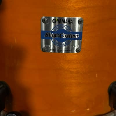 Yamaha  Stage Custom Advantage Nouveau 12x9" Rack Tom - Orange image 2