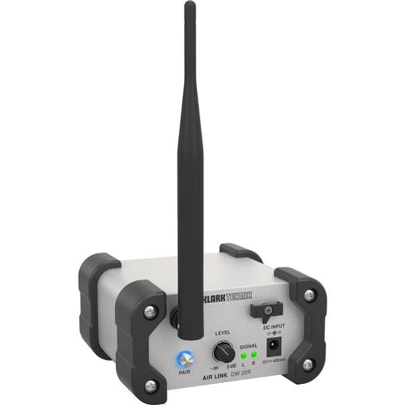 Klark Teknik AIR LINK DW 20R 2.4 GHz Wireless Stereo Receiver for High-Performance Stereo Audio Broadcasting image 1