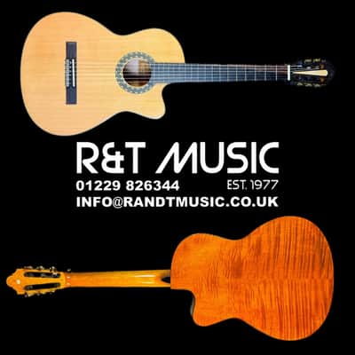 Santos Martinez SM500CE Electro-Acoustic Classical Guitar image 7