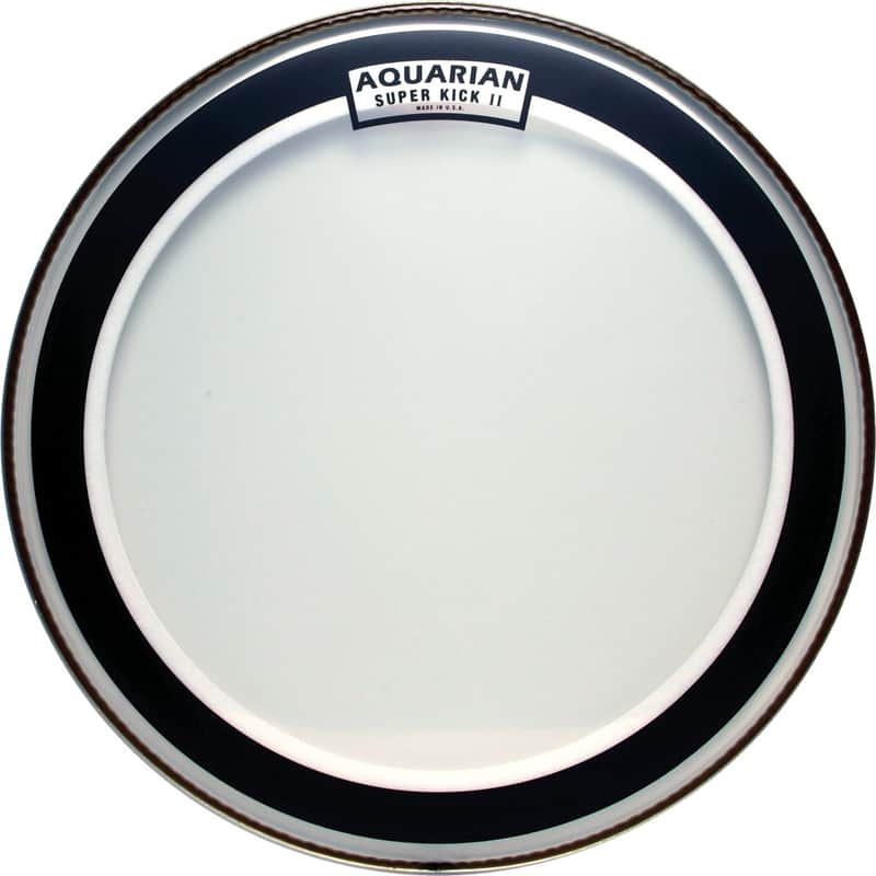 Aquarian SKII24-U 24" Super Kick II Bass Drum Head image 1