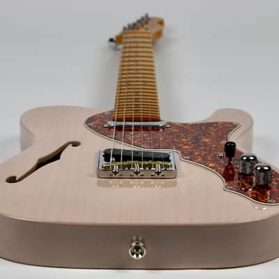 Fender FSR Limited Edition American Professional II Telecaster Thinline - Transparent Shell Pink 2024 w/OHSC (0171022760) image 5