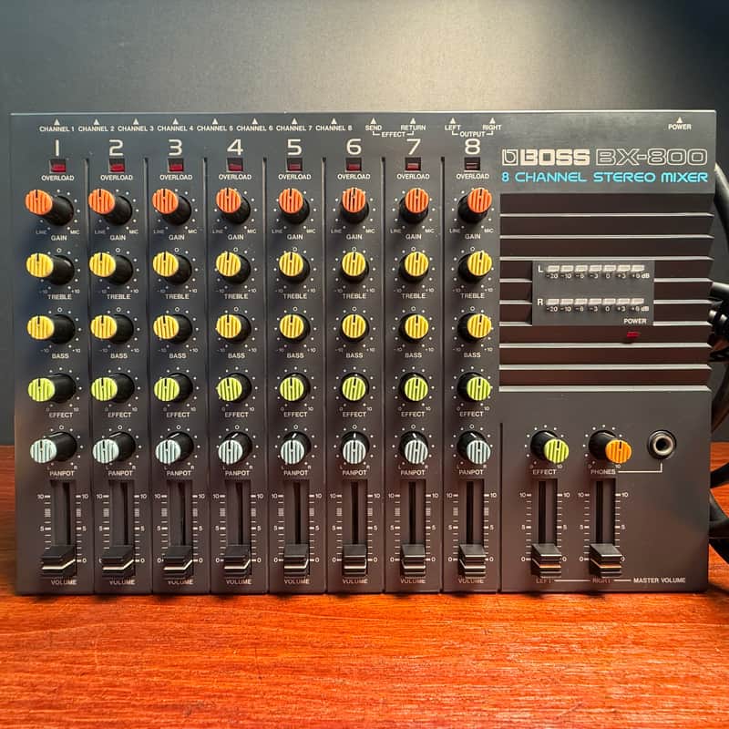Boss BX-800 8-Channel Stereo Mixer | Reverb