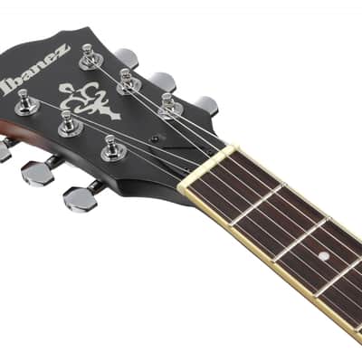 Ibanez AS53L-TF Artcore AS Hollow Body Guitar 6-String Lefty - Tobacco Flat image 13