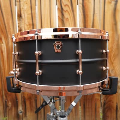 Ludwig / USA #LB427TDC Black Beauty 6.5 x 14" Snare Drum w/ Copper Hdw. - Hot Rod Limited Edition image 2