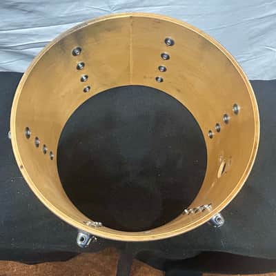 Slingerland 8X12" COW Rack Tom (8145-1045) 90's - Chrome Over Wood image 12
