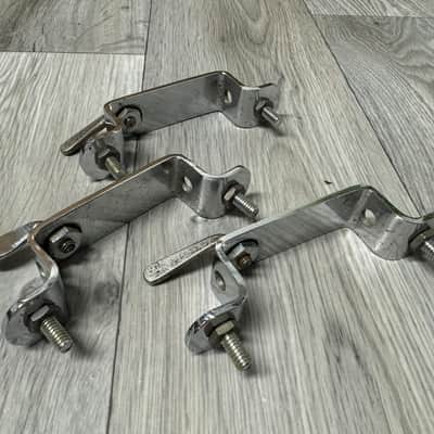 Vintage Floor Tom Drum Leg Holders Hardware Mounts #OL113 image 4