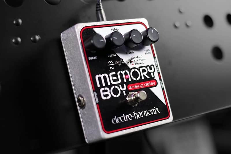 Mint ElectroHarmonix Memory Boy Analog Delay with Chorus/Vibrato Effect Pedal image 1