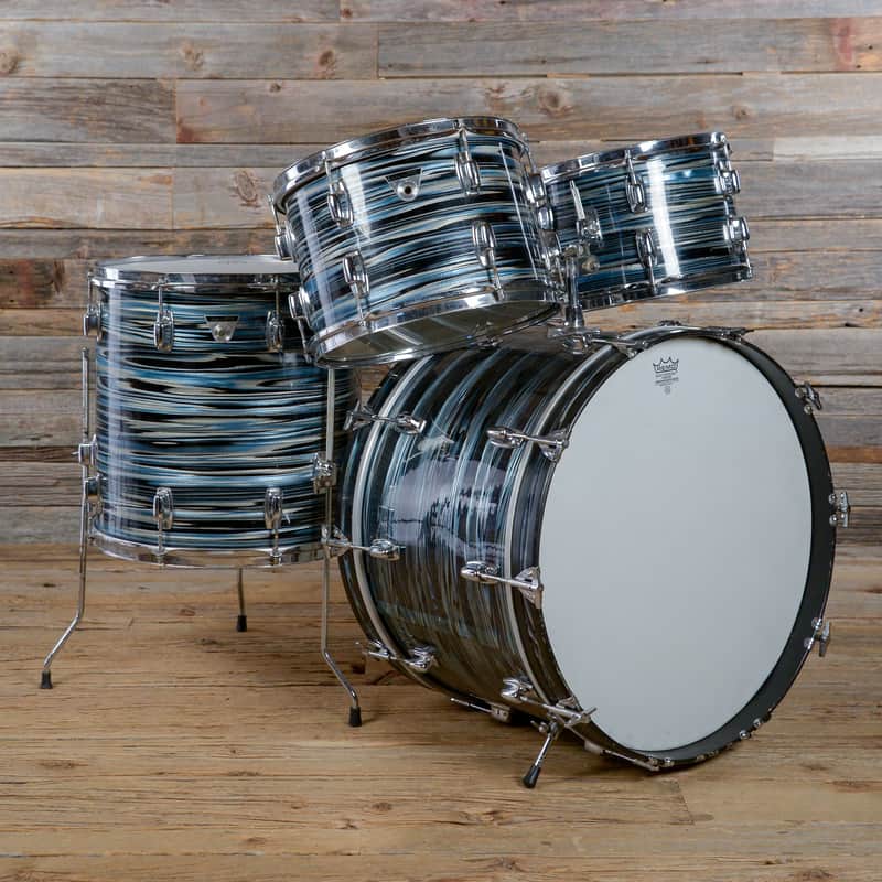 Ludwig S-330 Standard Series Twin-Tom Drum Set with 22" Bass Drum 1969 - 1974 image 3