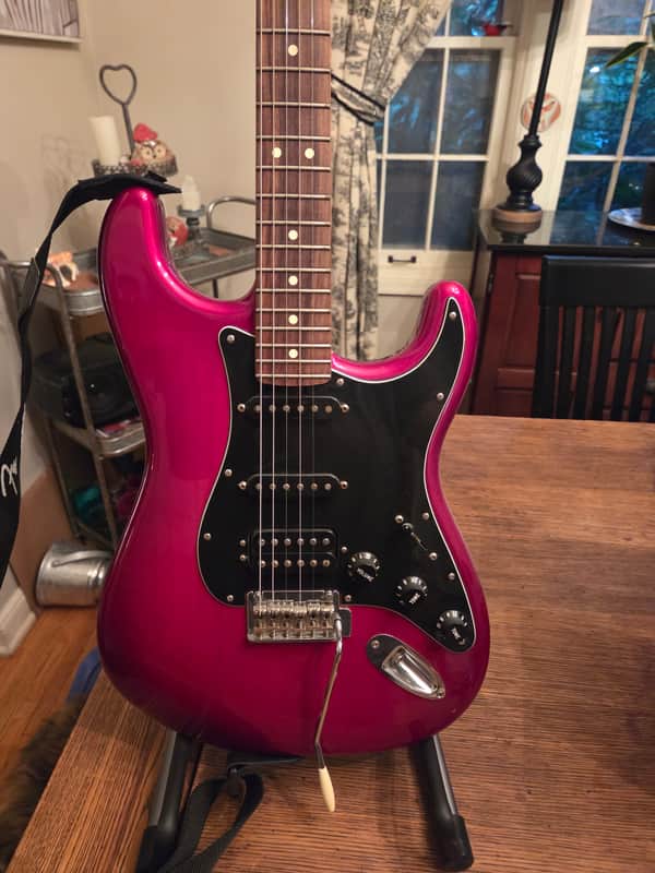 Fender  Stratocaster Mexican limited edition Red HSS image 1