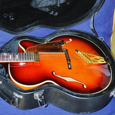 D'Angelico NYL6 Vestax Special 2002-2005 Sunburst image 4