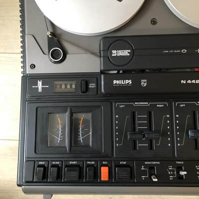 Philips N4420 Stereo Reel-to-Reel Tape Recorder Serviced & Tested image 6