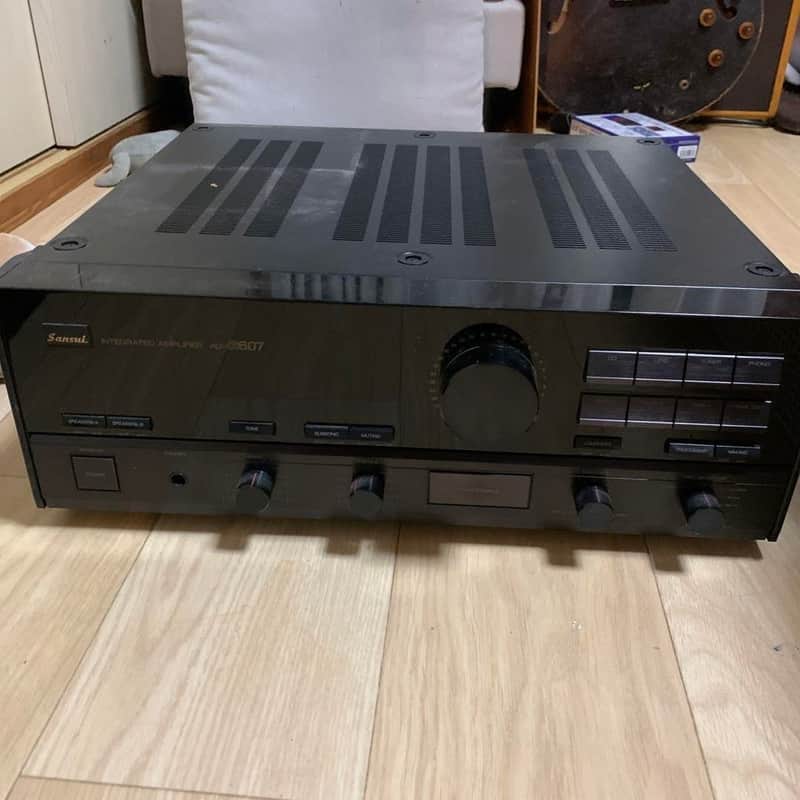 Sansui AU-607 Integrated Amplifier | Reverb