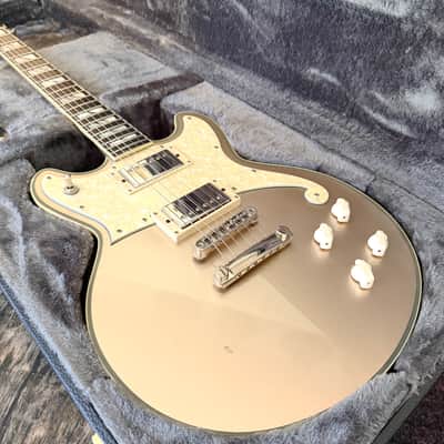 D'Angelico Deluxe Brighton Double Cut Desert Gold 2021, With Hard Case and Free Shipping image 21