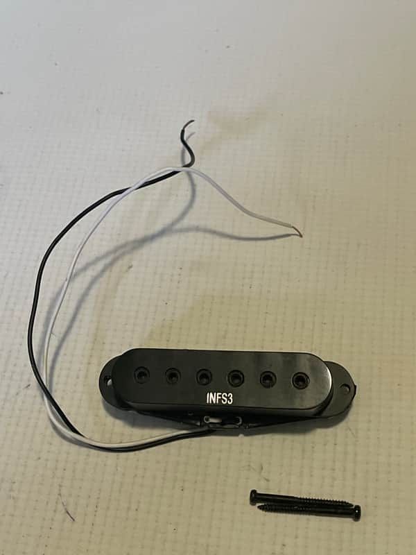 2000's Ibanez RG5EX1 RG Series INFS1 Black Middle Single Coil Guitar Pickup 5.72k image 1