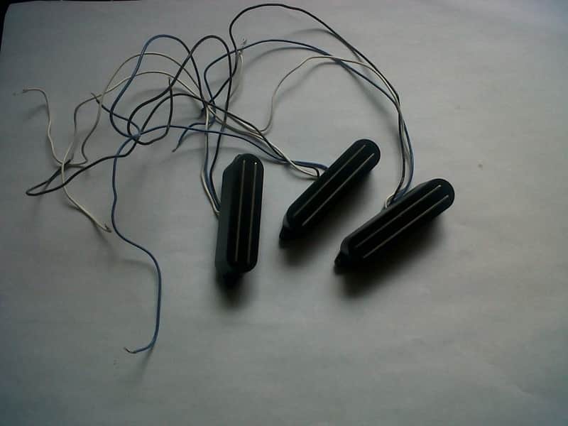 Wilde by Bill Lawrence L-45S Stratocaster Pickup Set Black L45S