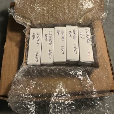 Brand New NOS Chinese 12AX7A / ECC83 / 7025 square foil getter - Shuguang 2000s - Fast Shipping! image 6