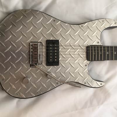 Jackson Strat Aluminum Diamond Plate , Flat Black image 3