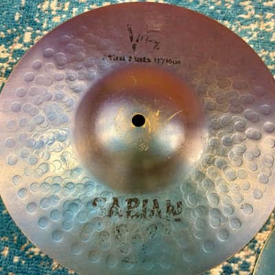 #2 SUPER RARE PSYCHEDELIC PURPLE 12" Sabian TONY VERDEROSA VFX Mini Hats 766g 1447g image 2