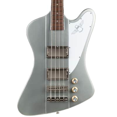 EPIPHONE THUNDERBIRD '64 - SILVER MIST WITH BAG image 1