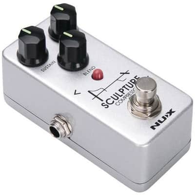 NuX Sculpture Compressor Pedal Silver image 2