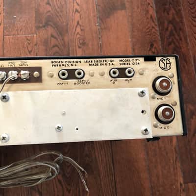 Bogen Solid State C-35 Amp image 3