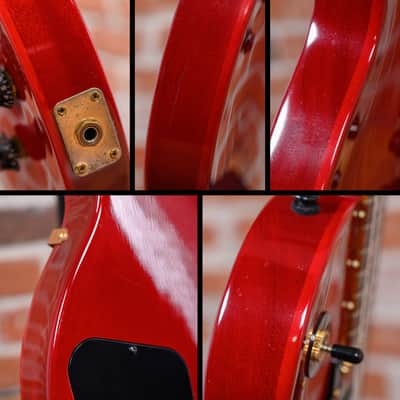 Gibson Les Paul Studio Plain Maple Top Transparent Red 1999 w/OHSC image 15