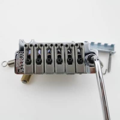 Wilkinson WVS50IIK 2-Point Tremolo for Stratocasters - Stainless Steel - Chrome (Fast Free US Shipping!) image 2