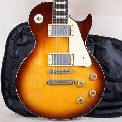 Tokai Love Rock Model LS-50 MIJ 1980 Brown Sunburst Maxon PAFs '59 Neck Profile Vintage Japan w/ Bag image 1