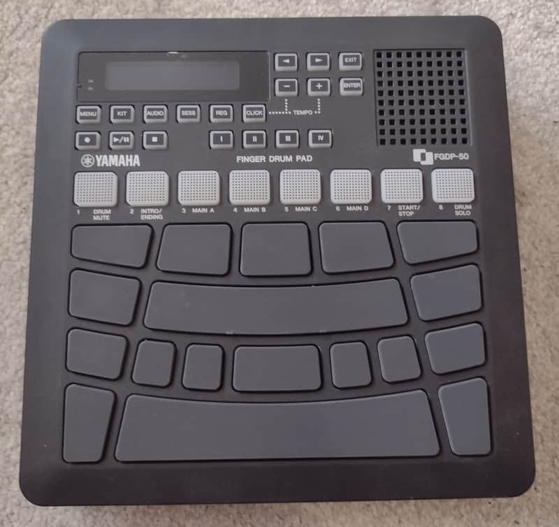 Yamaha FGDP-50 Finger Drum Pad 2024 - Present - Black image 1