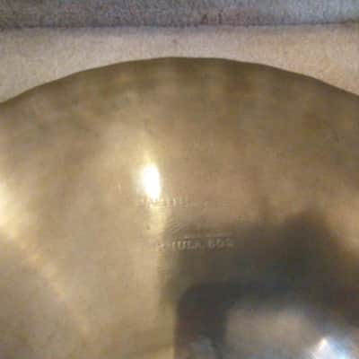 Paiste Rare vintage 602 15 inch Sound Edge hi hat cymbals 1039/1118 grams - outstanding! image 8