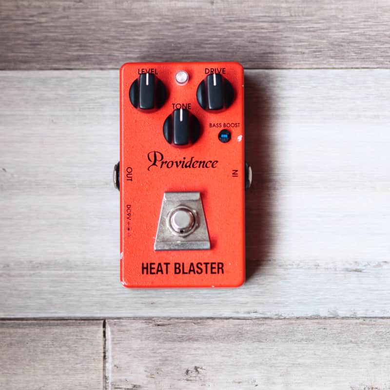 2010s Providence HBL-3 Heat Blaster Distortion Red