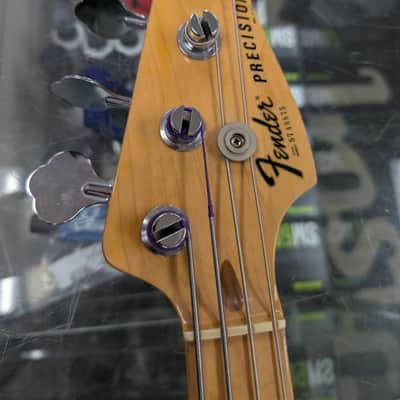 1977 Fender Precision Bass with Maple Fretboard, Black image 4