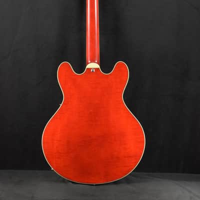 Eastman T486-RD 16" Thinline Seymour Duncan Red Truetone Gloss image 8