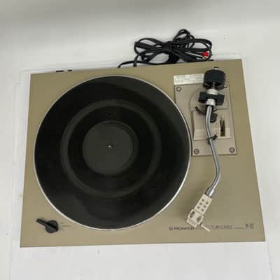 Pioneer PL-512 Manual Turntable Record Player W/ Audio Technica Cart *TESTED image 4