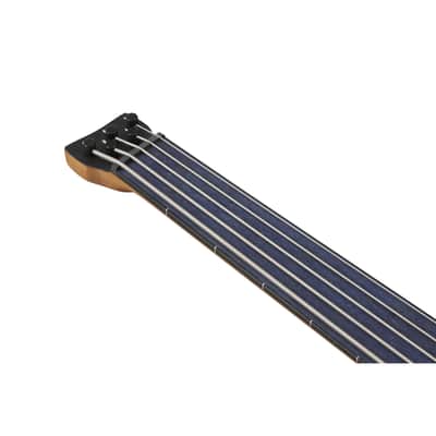 Ibanez Bass Workshop EHB1005F-AOM Fretless Arctic Ocean Matte - 5-String Electric Bass image 8