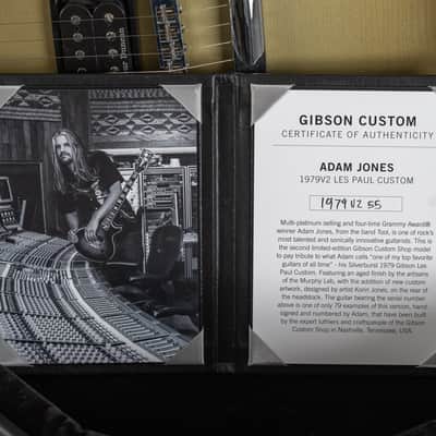 Gibson 1979 Les Paul Custom Adam Jones Aged & Signed V2 2021 image 22