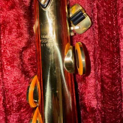 Yamaha YSS-475 Soprano Saxophone 2000s - Brass image 9