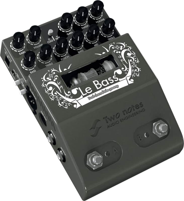 Two Notes Le Bass 2-Channel Tube Bass Preamp image 2
