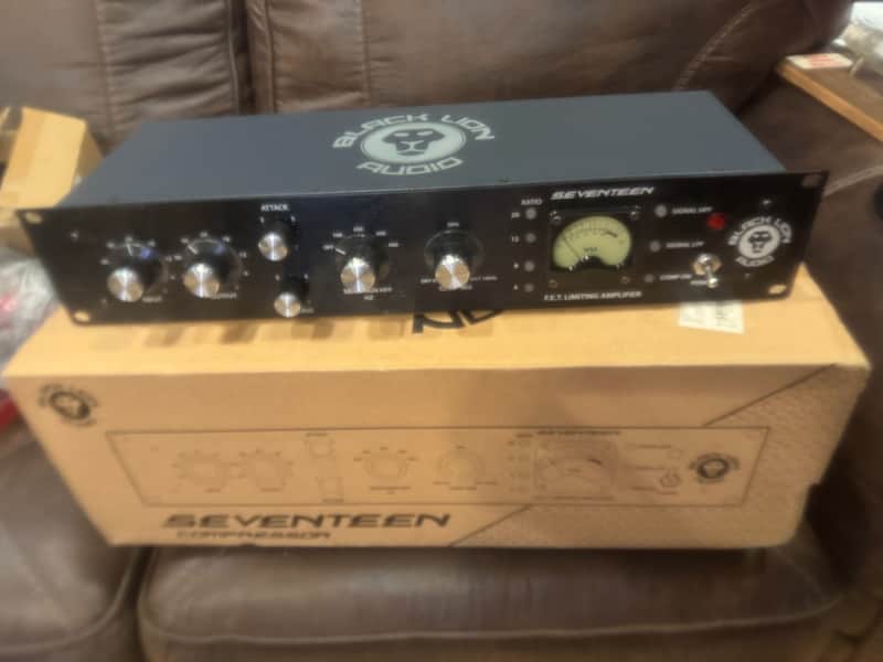Black Lion Audio Seventeen FET Limiting Amplifier / Compressor 2018 - Black image 1
