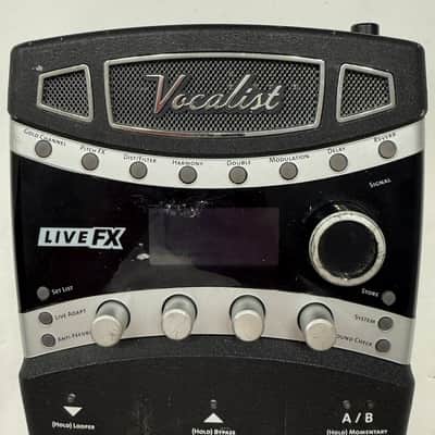 Digitech VLFX Vocalist Live FX Vocal Multi Effects Processor Pedal + PSU image 2