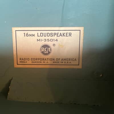 1961 RCA Speaker Cabinet with Jensen Speaker image 2